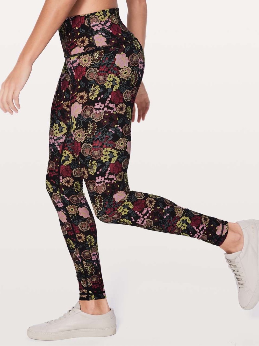 Lululemon Wunder Under High Rise Tight Legging 28” Fluorolace Multi Print Floral